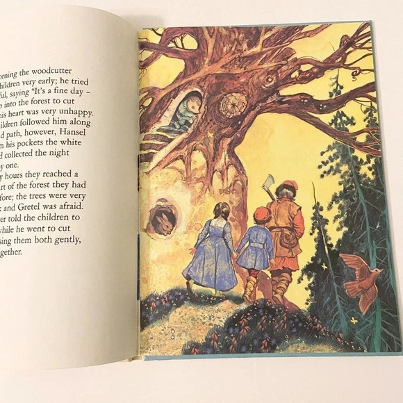 Vintage Hansel and Gretel Award Publications  Fairy Tale Book HC - Picture 6 of 9